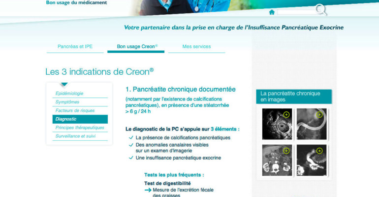 web design des pages produit