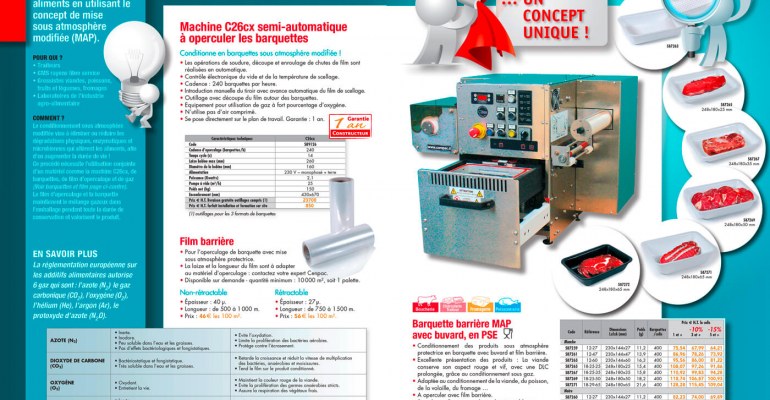 Sous Indesign, mise en forme de pages promotionnelles pour des catalogues produits