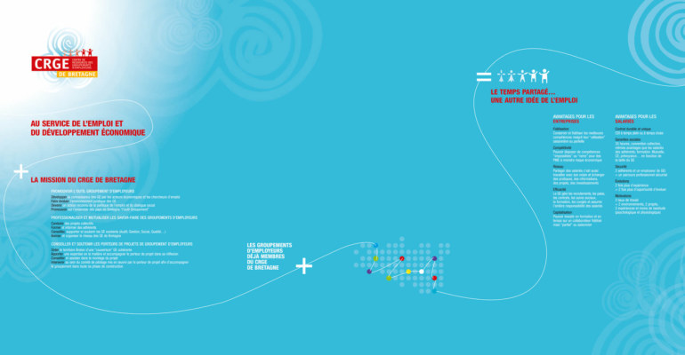 Charte graphique et design des documents pour le centre de regroupement des GE de Bretagne